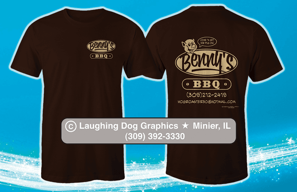 BBQ tees designed by Laughing Dog Graphics