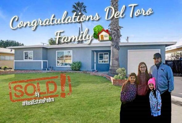 Congratulations Del Toro Family New beautiful home #Rialto 

Thank you for trusting in me and allowing me to guide you every step of the way