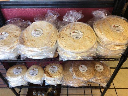 Fresh tortillas everyday