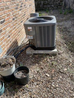 Installed a new Rheem 2 ton system.  System is working like a champ.