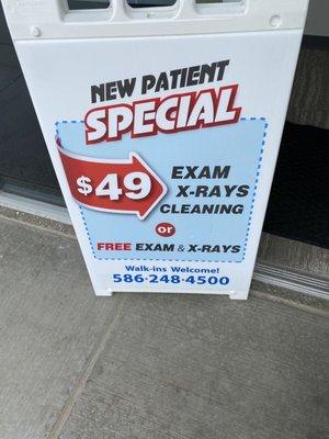 New Patient Special