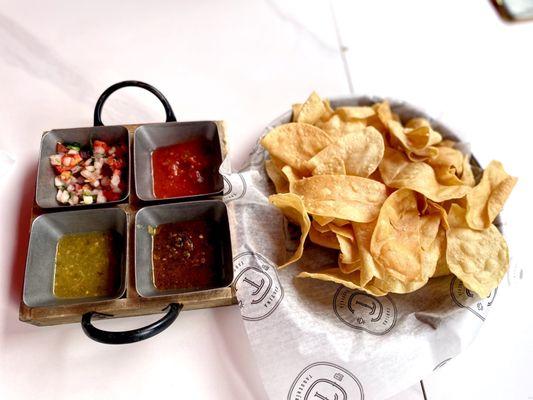 Complimentary chips & salsa