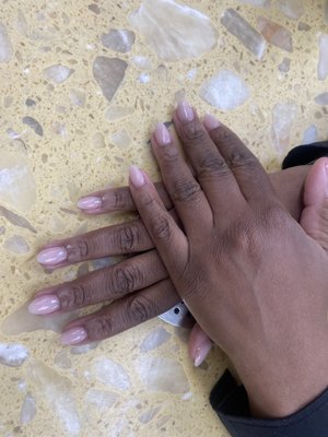 Great customer service and fast service atmosphere was amazing and the manager was very knowledgeable about the nails. Staff was fantastic.