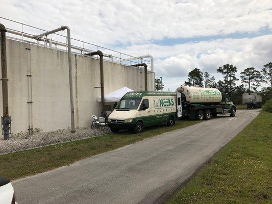 Meeks Plumbing Digester Cleaning