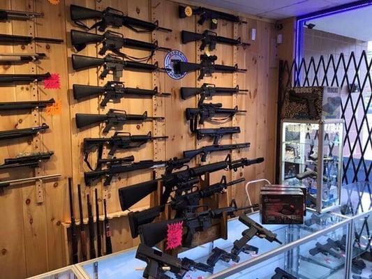 We have a huge selection of Pre-Ban rifles in stock and discounted!!! They are all Connecticut legal to own!!!