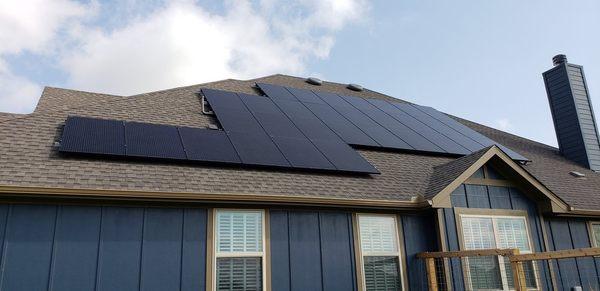 Solar Panels on a Home