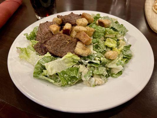 Steak Caesar salad