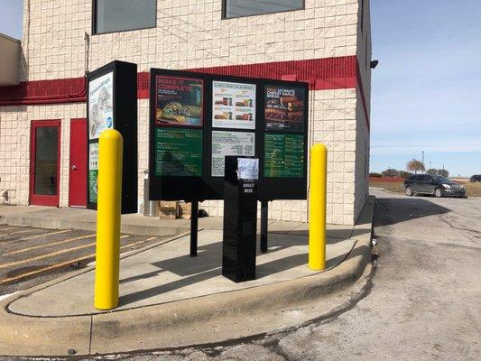 Drive through closed