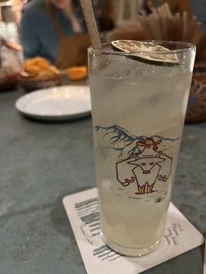 Mezcal Mule cocktail