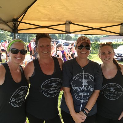 Team Forged Soul Fitness at Sharrott Winery's Run the Vineyard 5K