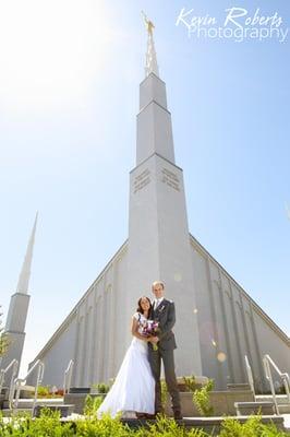 Boise Temple wedding