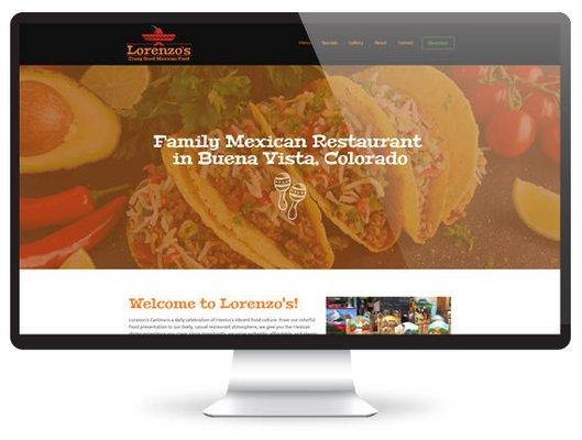 Restaurant logo, website design, and marketing