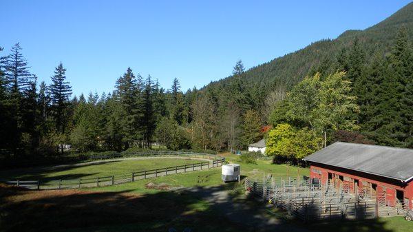 Beautiful outdoor arena