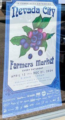 Nevada City Farmers Market