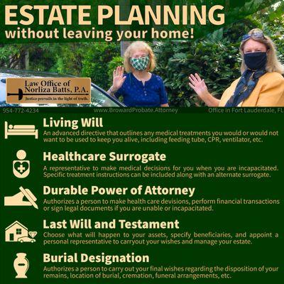 Estate Planning without leaving your home.