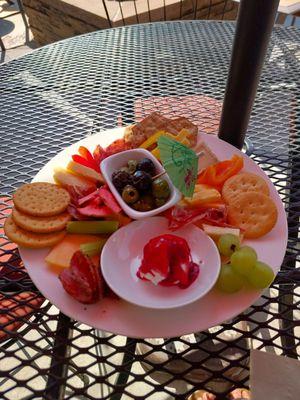 Meat/cheese plate for 1