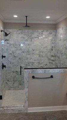 Custom Glass Shower Surround