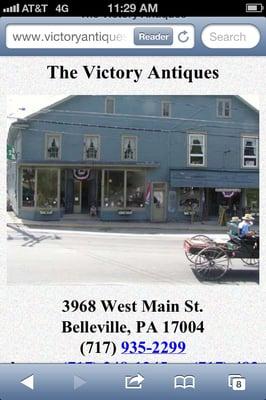 The shop is located in an 1850s former grocery store.