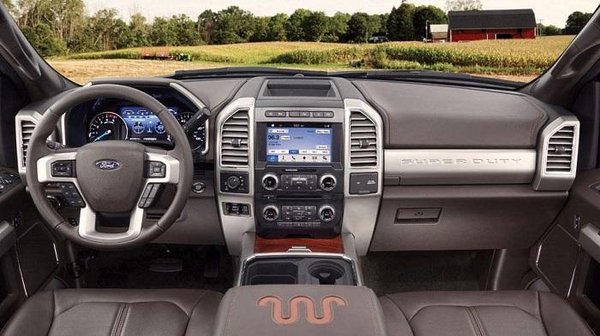 2017 Ford Super Duty King Ranch Interior