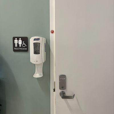 Gender-neutral restroom