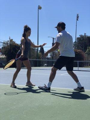 Tennis Lesson SF city