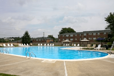 Cool off in the summer with the community pool.