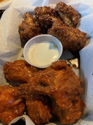 Fantastic wings! The KPP's & Motor Oil!