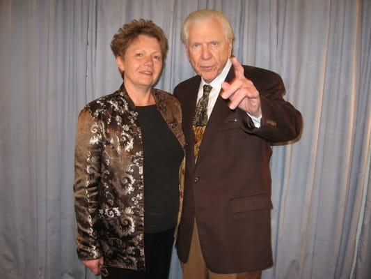 Susan with Gil Boyne,  Founder and Executive Director of the American Council of Hypnotist Examiners through 2010.