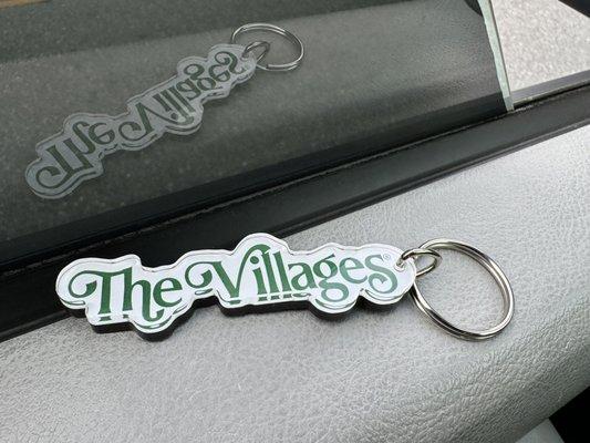 The only keyring I could find in this area ... besides Home Depot contractor style key rings ... which is a No.