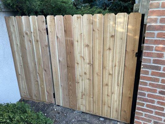 Fence/gate build