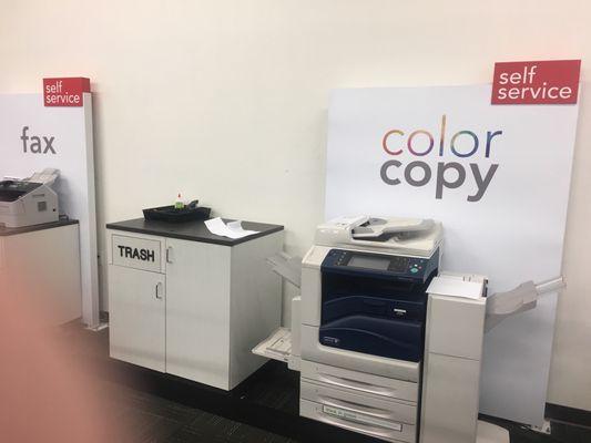 Self service copiers