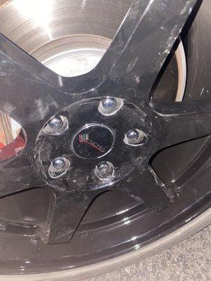 Ruined my wheels and didn't wanna pay