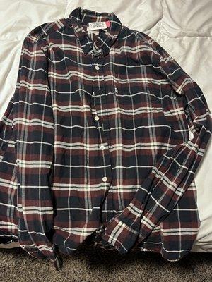 Levi's flannel (sooo cute) 10.99