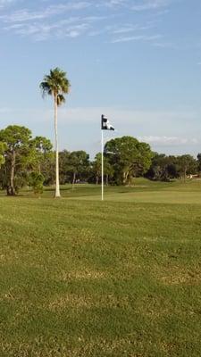 10th hole looking back.