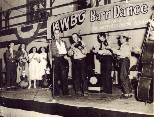 The KWBG Barn Dance at the Armory in the 1950s