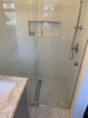 Master bedroom shower and total remodel