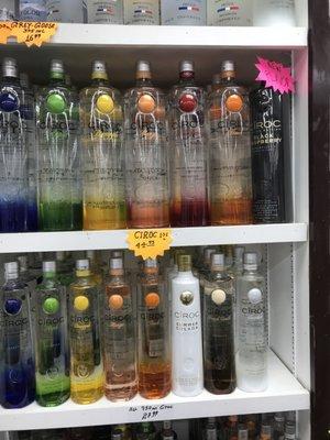 Here is the lowest price of the 1.75L ciroc $44.99