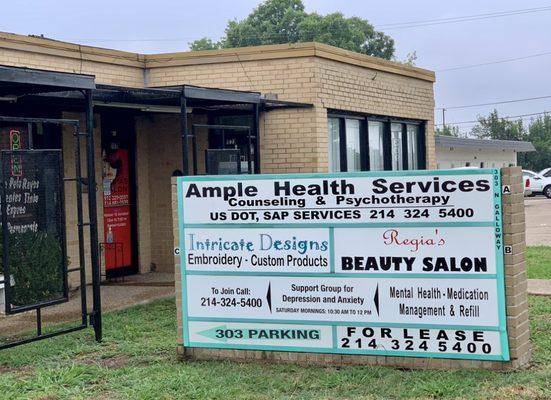 Ample Health Services located at 303 N. Galloway Avenue Mesquite, TX 75149