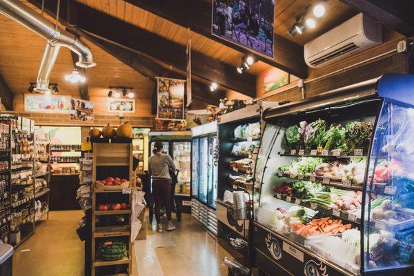 Produce section