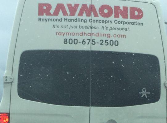 One of the Vehicles Raymond uses