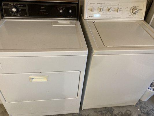 My great working washer and dryer(thanks to Ed)