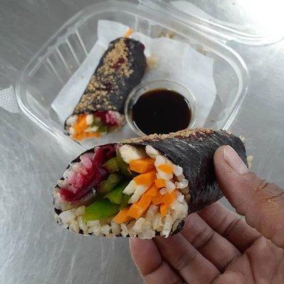 Nori Roll.  Vegan.