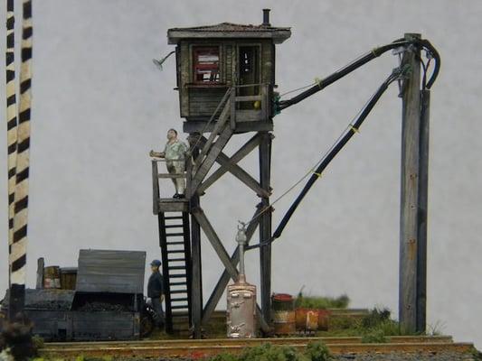 Crossing Tower for Model Train Enthusiasts