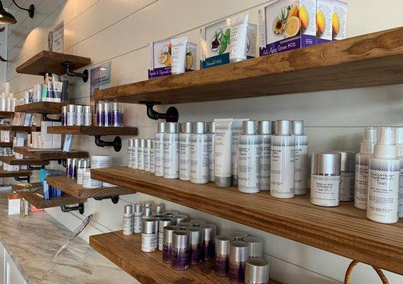 Skin Script products on our Spa Retail Bar