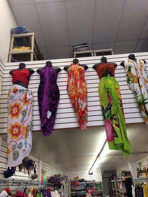 Rayon sarongs, solid colors,tie dye ,flower print animal print wide variety of sarongs, retail,wholesale