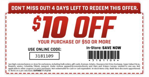 Here's another great coupon