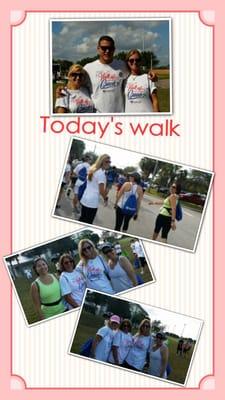 Fun day walking for the Anthony Rizzo Foundatiin