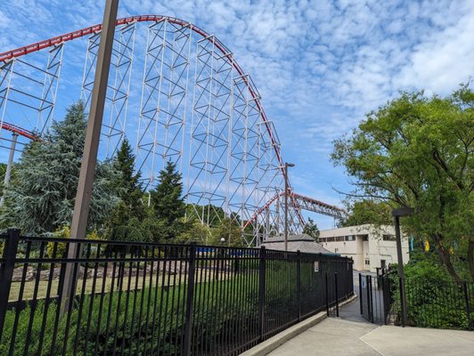 Steel Force roller coaster