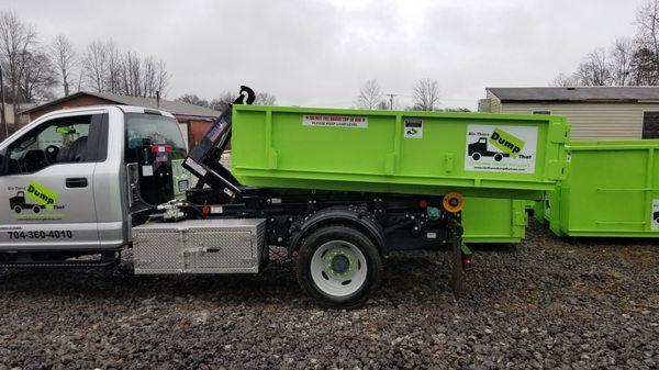 The bins are compact and the truck can maneuver into tight places.