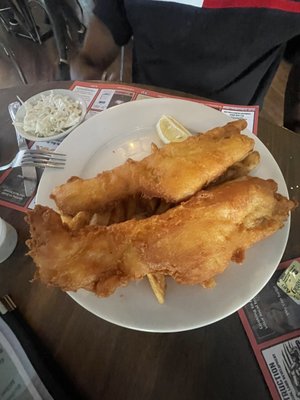 Fish n Chips with Slaw